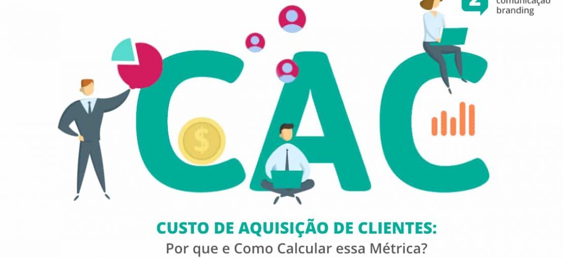 ilustração-colorida-personagens no computador-e escrito em verde a palavra cac