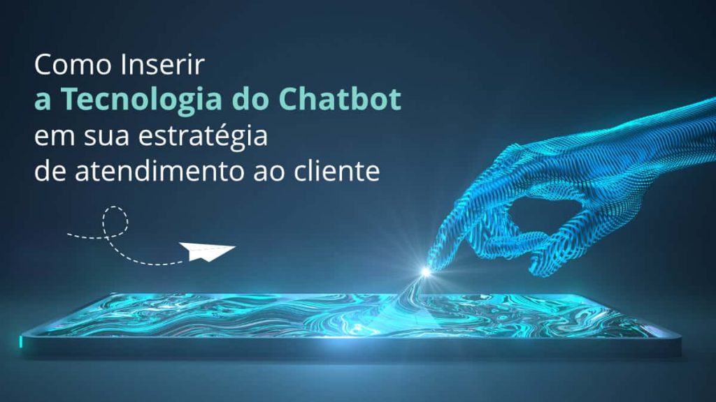 imagem- representação tecnologia do chatboot para estratégias de atendimento
