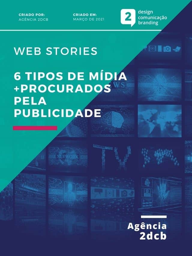 6 tipos de mídia -web stories